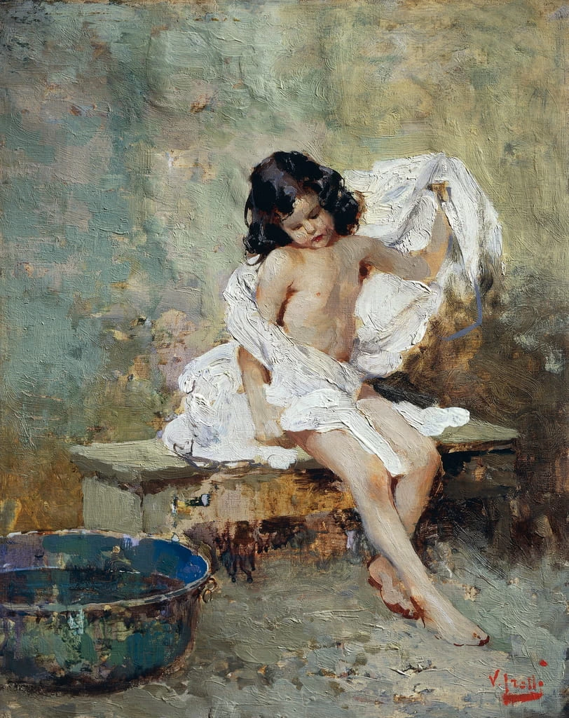 Ragazza che ai asciuga - Galleria Civica D'Arte Moderna e Contemporanea di Palazzo Forti, Verona